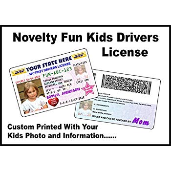 Childrens Pretend Drivers License For Kids - lasopaos